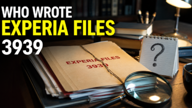 Who Wrote Experia Files 3939