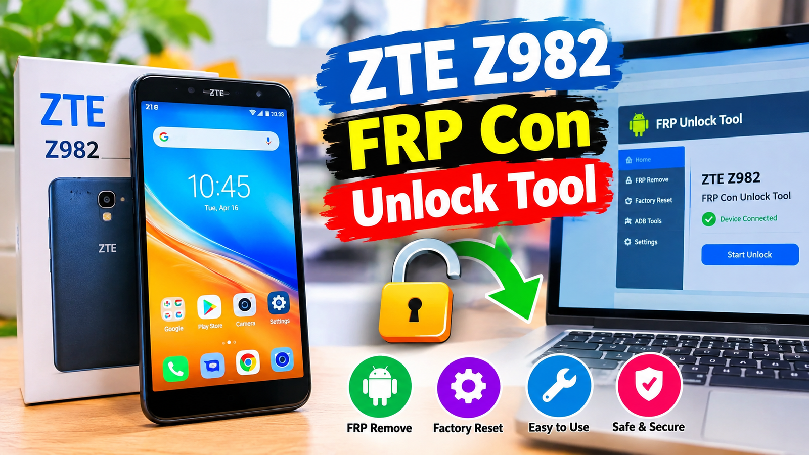 ZTE Z982 FRP Con Unlock Tool